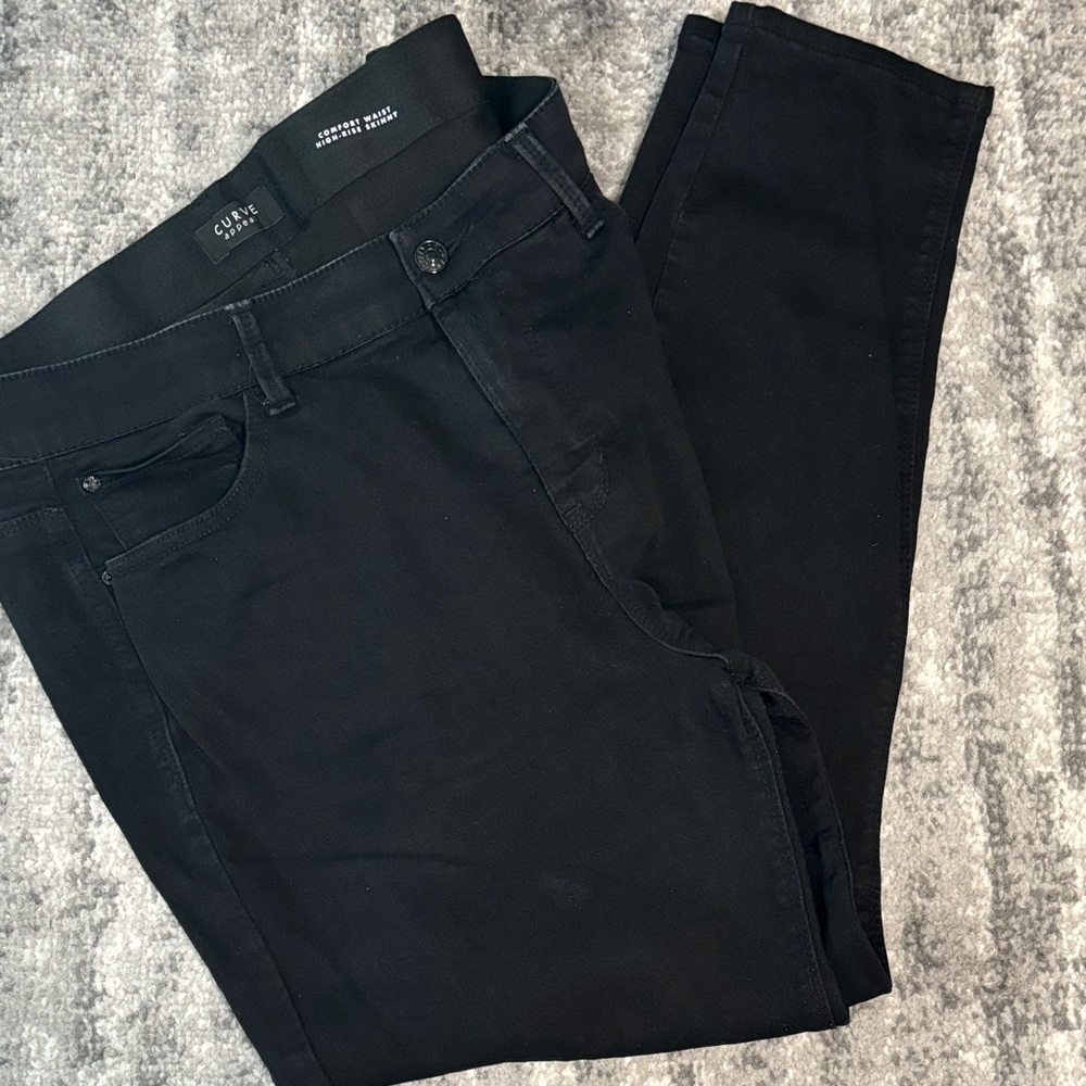 Curve Appeal Dark Skinny Jeans